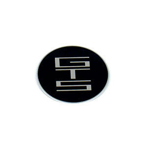 01026B - WHEEL CENTER EMBLEM GTS BLACK