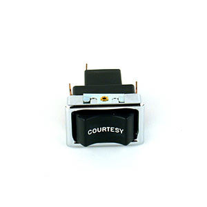 14014B - SWITCH COURTESY CHROME BEZEL**