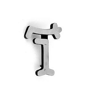 22005B - DETOMASO LOGO 3" X 4-1/8" - not available